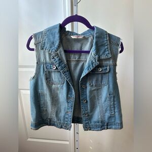 Highway Jeans Blue Denim Vest